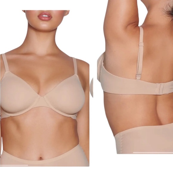 SKIMS Fits Everybody Unlined Underwire Bra 34DDD - Picture 1 of 3